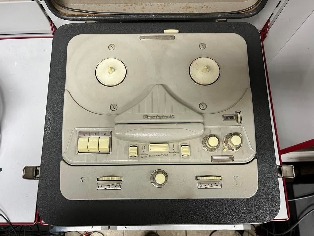 Telefunken Magnetophon 85 (M85) bandrecorder - jaren 60, Audio, Tv en Foto, Bandrecorder, Bandrecorder, Ophalen