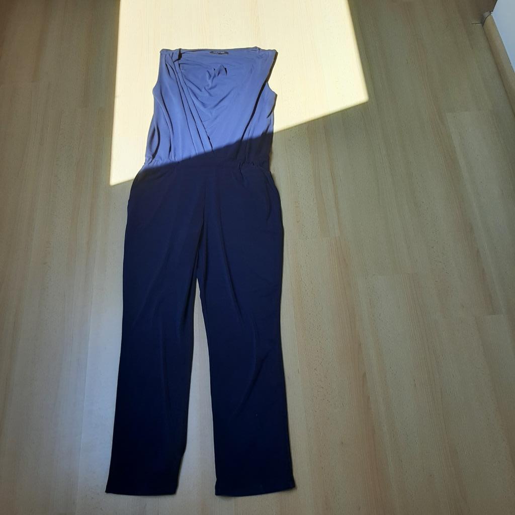 Blauwe jumpsuit Vila Joy L, Blauw, Maat 42/44 (L), Ophalen of Verzenden, Zo goed als nieuw