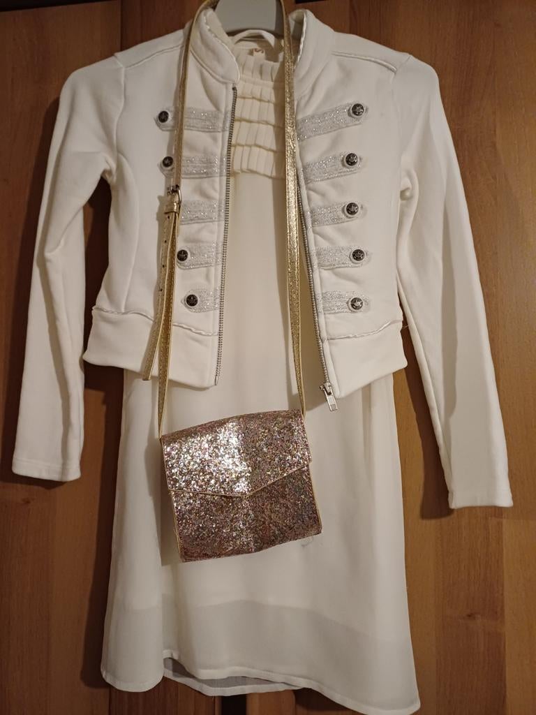 Feestelijk kleedje / communie meisjeskledij +- 7 jaar, Enfants & Bébés, Vêtements enfant | Taille 122, Enlèvement ou Envoi