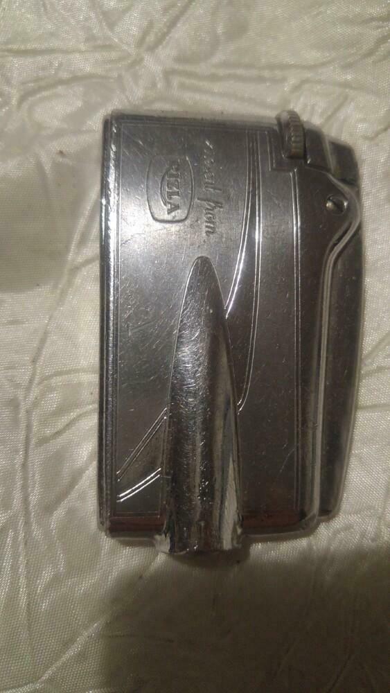 Briquet Aansteker Ronson Varaflame Rizla, Enlèvement ou Envoi, Utilisé, Briquet