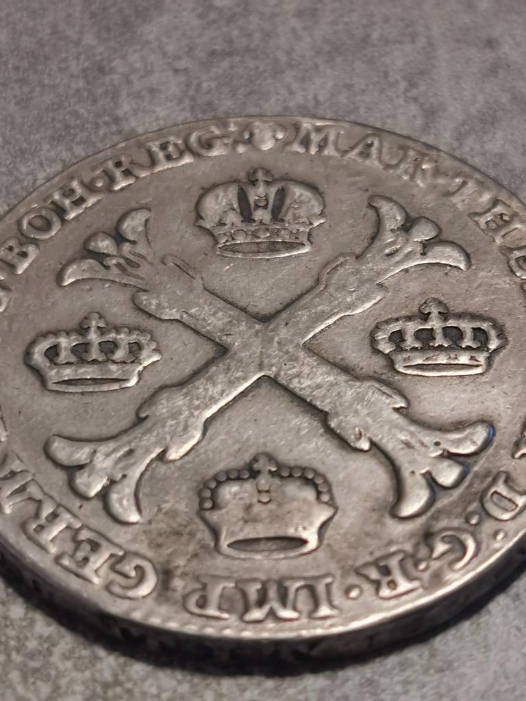 1 Couronne/Kronenthaler-Maria Theresia 1765 RARE(Angelface), Enlèvement ou Envoi, Hongrie, Monnaie en vrac, Argent