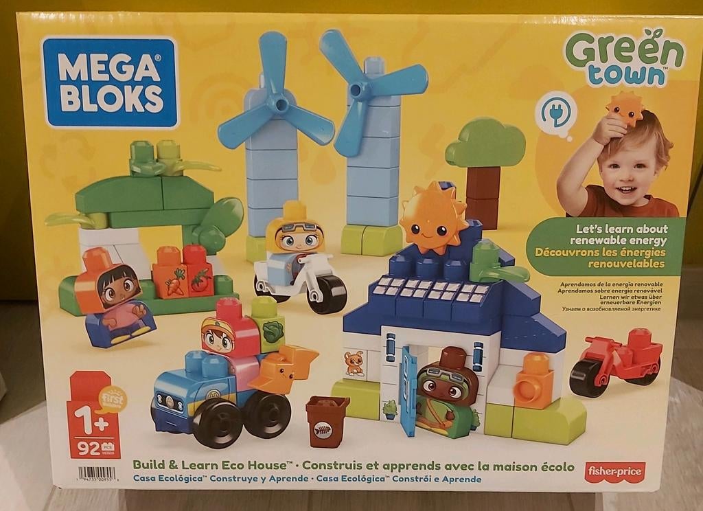 Mega bloks - green town, Ophalen, Meer dan 50 stukjes, Nieuw, 6 maanden tot 2 jaar