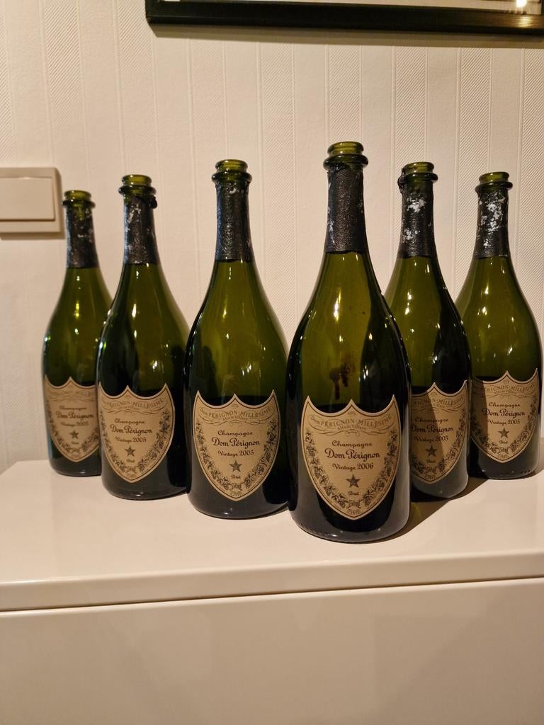 Dom Pérignon Millésime 2005 et 2006, Collections, Vins, Enlèvement ou Envoi