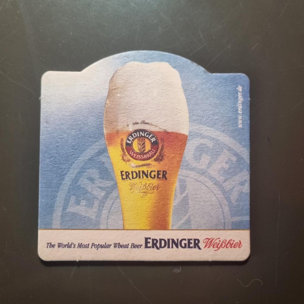 Sous Bock Erdinger, Verzamelen, Ophalen of Verzenden, Gebruikt, Viltje(s), Overige merken