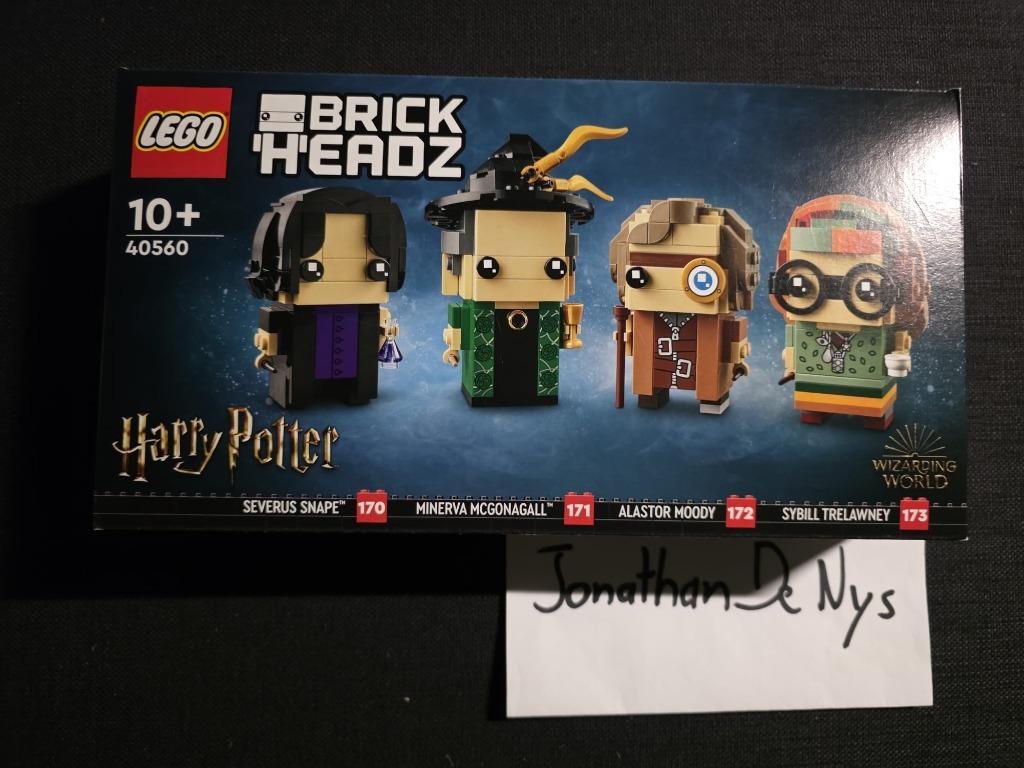 Lego 40560 Harry Potter Sévère Minerve Alastor, Enlèvement ou Envoi, Neuf, Ensemble complet, Lego