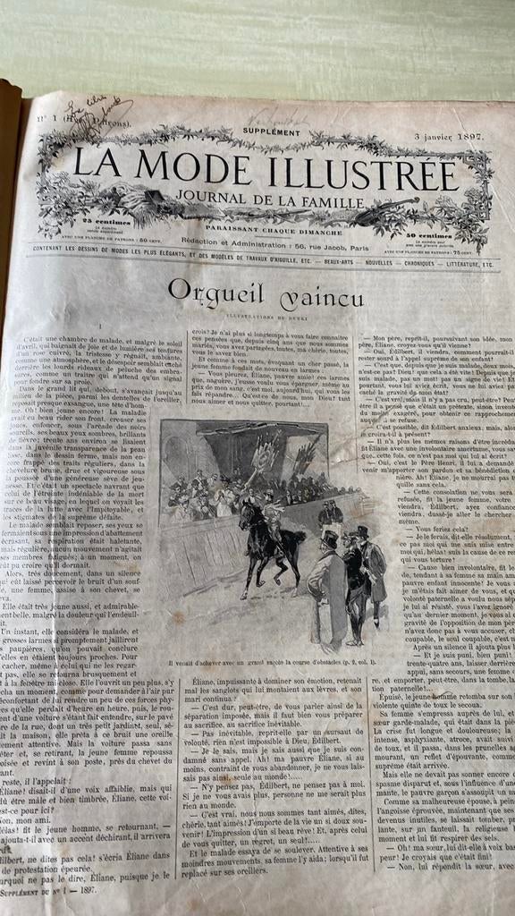 Romans de la mode illustree, Enlèvement
