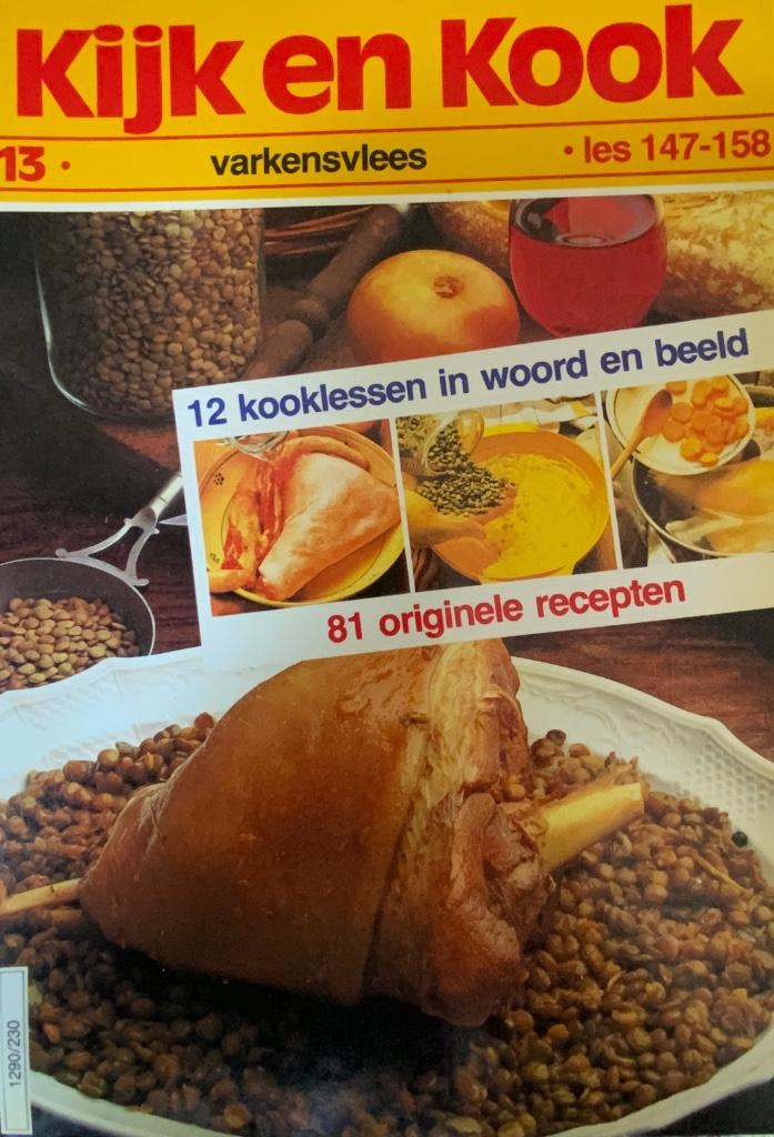 Kijk en kook: Varkensvlees 13, Boeken, Kookboeken, Ophalen of Verzenden