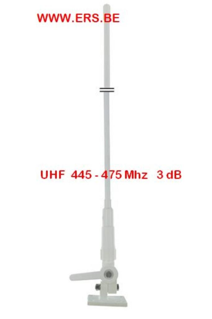 UHF Marifoon antenne 445 - 475 Mhz, Telecommunicatie, Ophalen of Verzenden, Zo goed als nieuw, Antenne