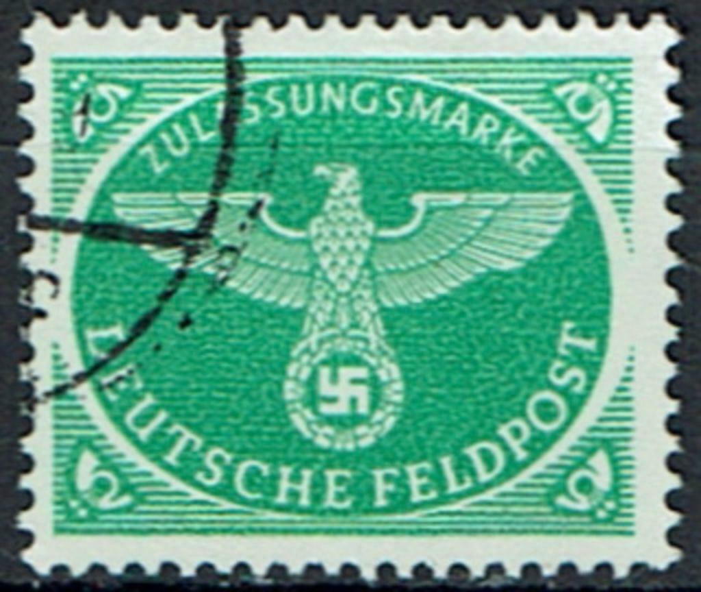 Duitse Rijk Feldpost Michel 4 gestempeld CW 260 €, Postzegels en Munten, Verzenden, Duitse Keizerrijk, Gestempeld