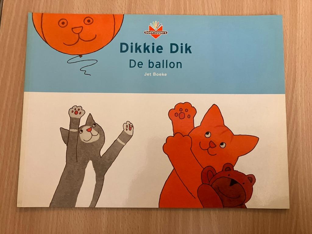 Prentenboek: Dikkie Dik - De ballon, Ophalen of Verzenden, Zo goed als nieuw, 6 tot 12 maanden