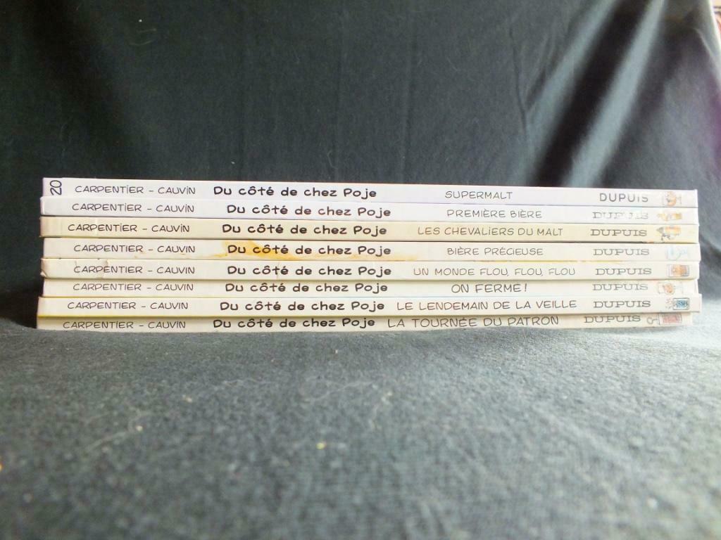 DU COTE DE CHEZ POJE (15 ALBUMS E.O).       EDITIONS DUPUIS, Livres, BD, Comme neuf, Plusieurs BD, Enlèvement ou Envoi