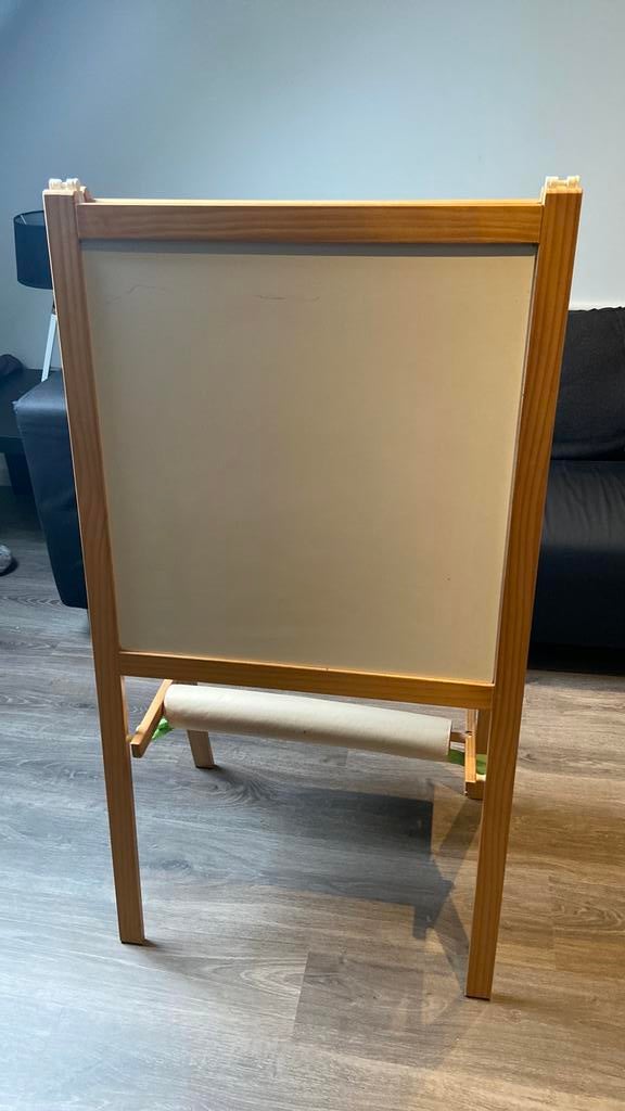 White/krijtbord 2 in 1 + schildersezel., Kinderen en Baby's, Ophalen, Gebruikt