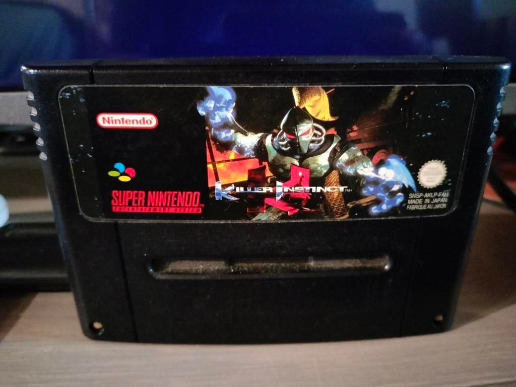 2 x SNES super Nintendo Killer Instinct en Loose, Games en Spelcomputers, Ophalen of Verzenden, Gebruikt