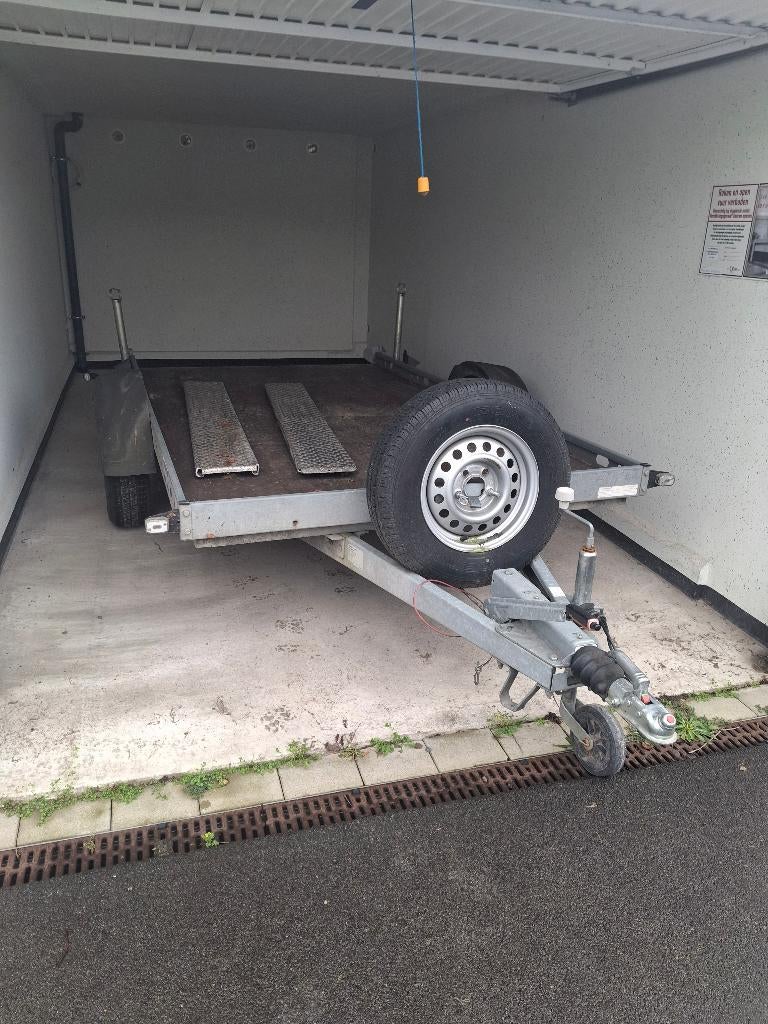 Aanhangwagen Humbaur KFT 1500, Ophalen