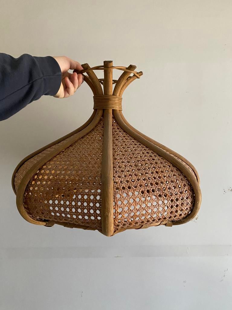 Rotan lampenkap, Ophalen, Zo goed als nieuw