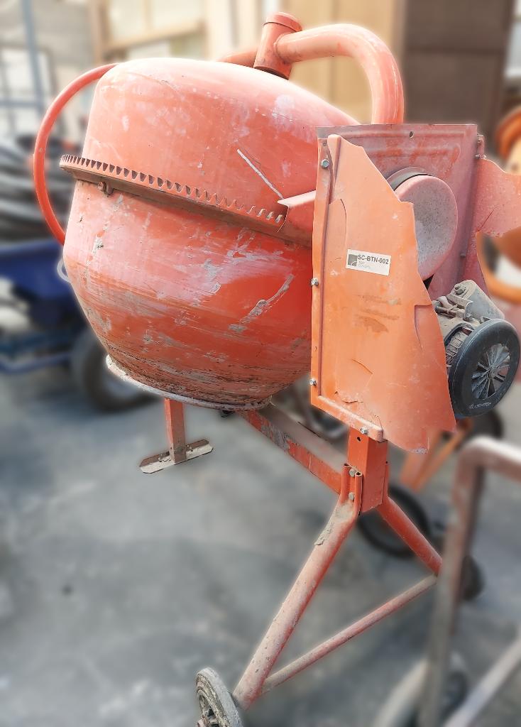 IRBAL 160L elektrische betonmixer - 2015, Doe-het-zelf en Bouw, Ophalen, Gebruikt