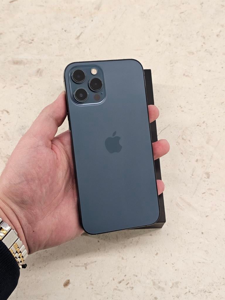 IPHONE 12 PRO MAX 5G 128GB PACIFIC BLUE, Ophalen, IPhone 12