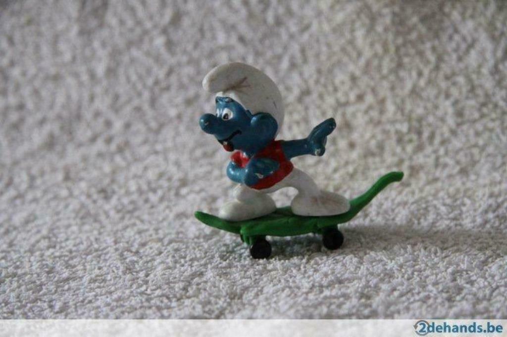 smurf Skateboarder nr 40204 Skateboardfahrer, Ophalen of Verzenden, Gebruikt