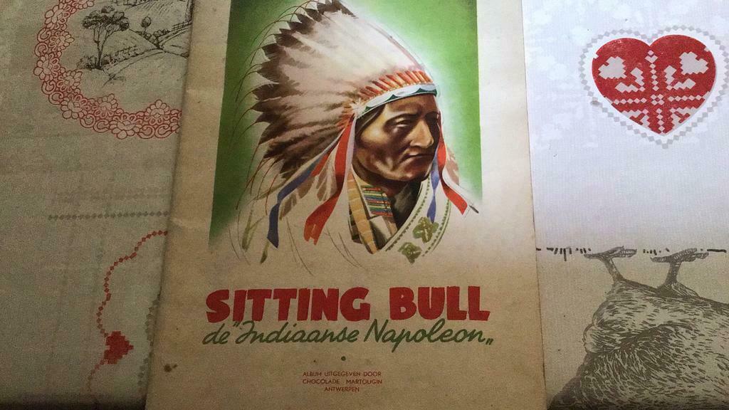 Sitting bull(@), Boeken, Ophalen of Verzenden, Gelezen, Prentenboek