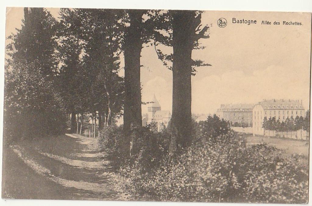 Bastogne Allée des Rochettes, Collections, Envoi, Affranchie, Luxembourg