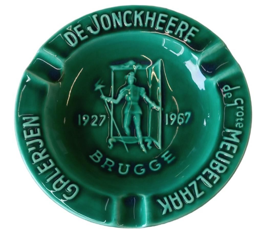 publiciteit asbak "De Jonckheere" 1927-1967., Antiek en Kunst, Ophalen of Verzenden