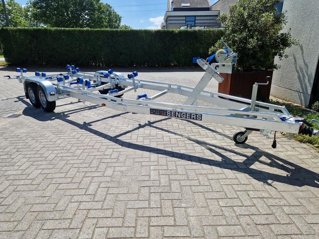 VL3500 - lengte 9.00 - 3500kg - rollen trailer - 5250+btw, Watersport en Boten, Boottrailers, Nieuw, Ophalen