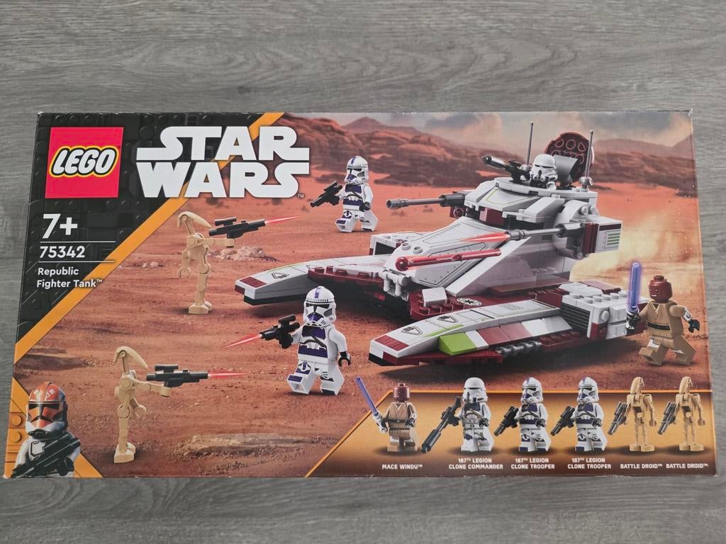 Lego Star Wars 75342 Republic gevechtstank, Verzamelen, Ophalen of Verzenden, Zo goed als nieuw
