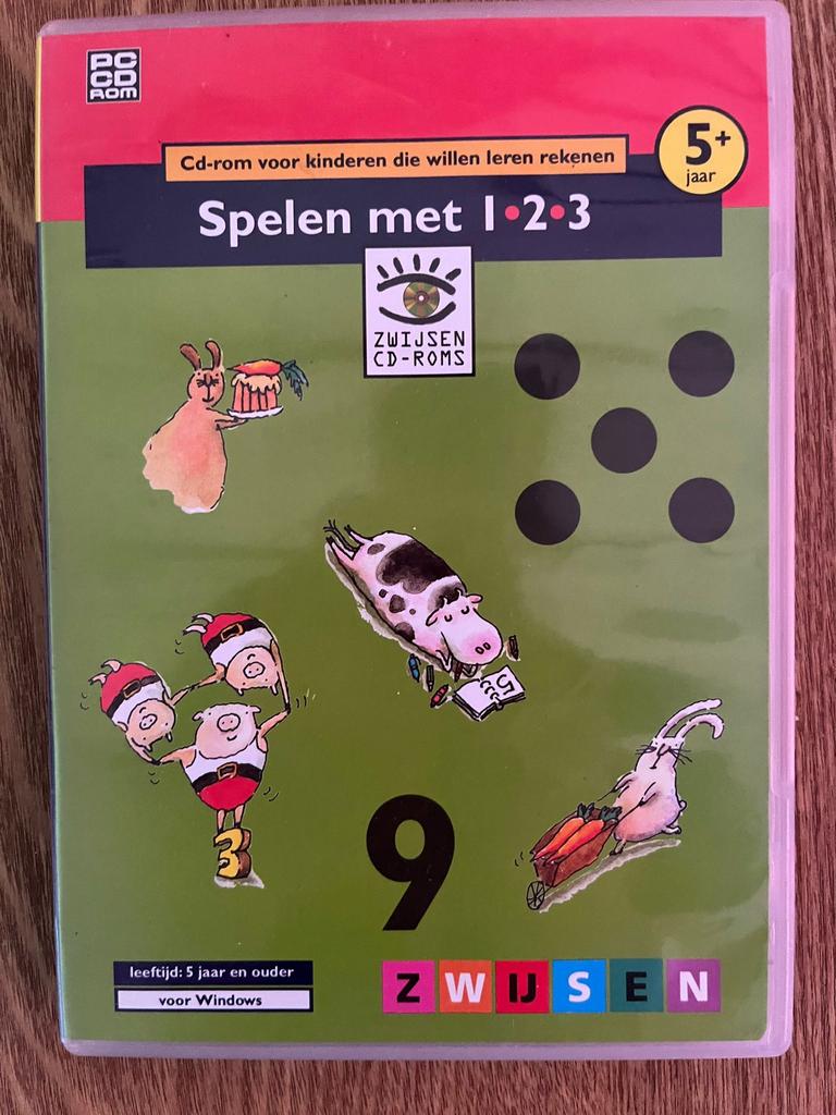 CD-rom Spelen met 1-2-3, Kinderen en Baby's, Ophalen of Verzenden, Zo goed als nieuw, Rekenen