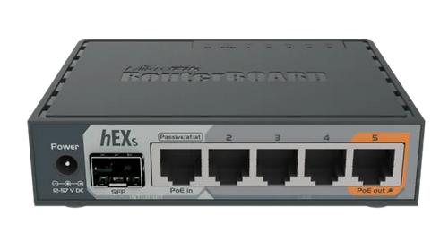 Mikrotik hEX S gigabit router avec SFP, Ophalen of Verzenden, Nieuw, Router, Mikrotik
