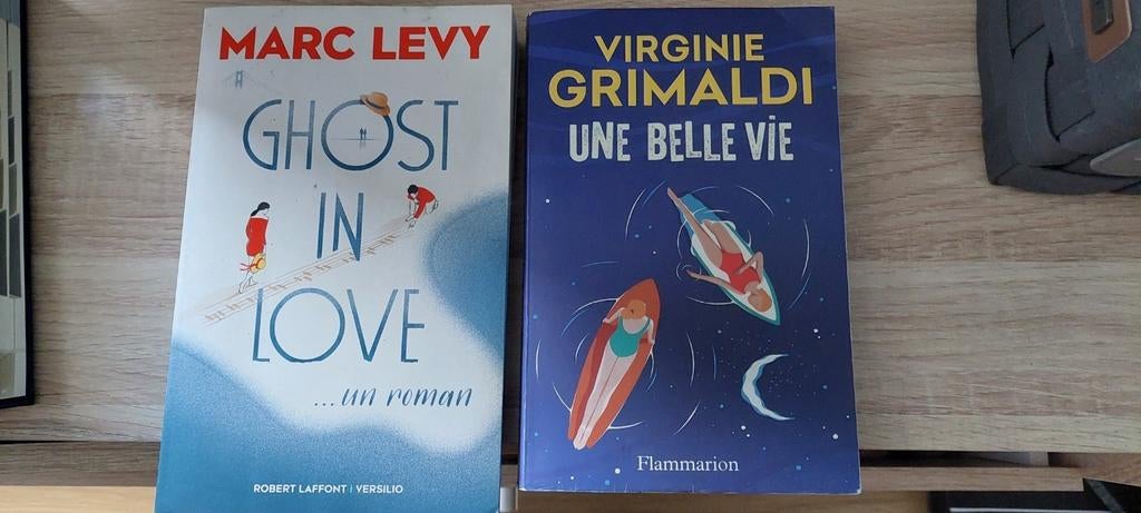 2 romans Marc Levy en Virginie Grimaldi, Boeken, Zo goed als nieuw