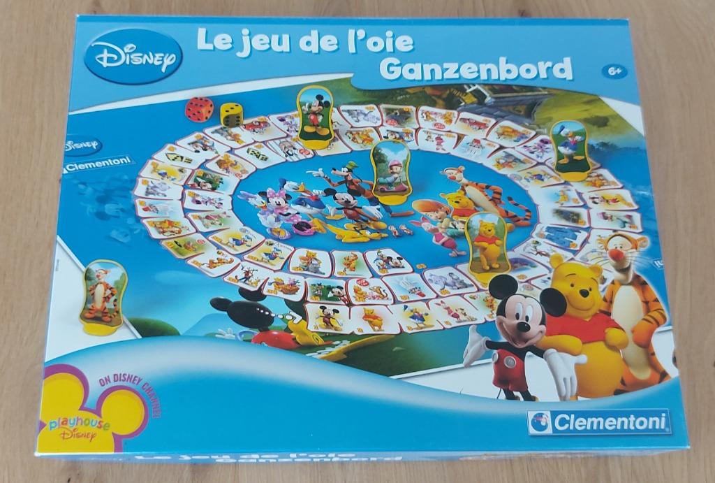 Ganzenbord Disney, Enlèvement ou Envoi, Comme neuf, Clementoni
