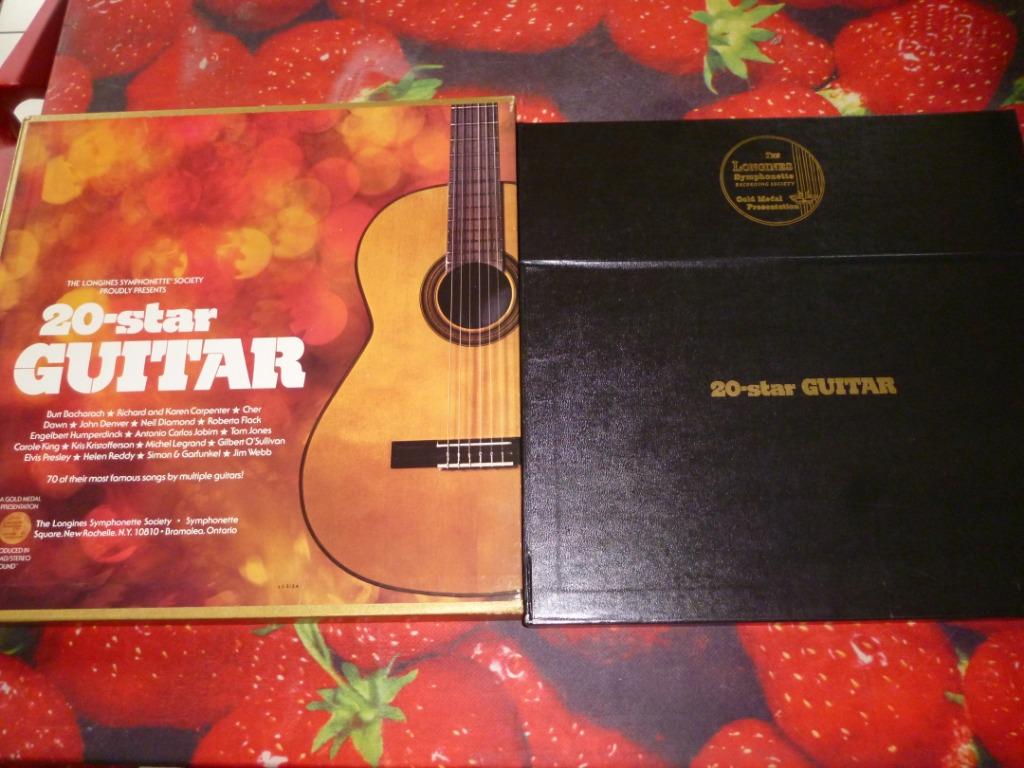 20 star guitar : verzamelbox van 7 elpees, Ophalen of Verzenden