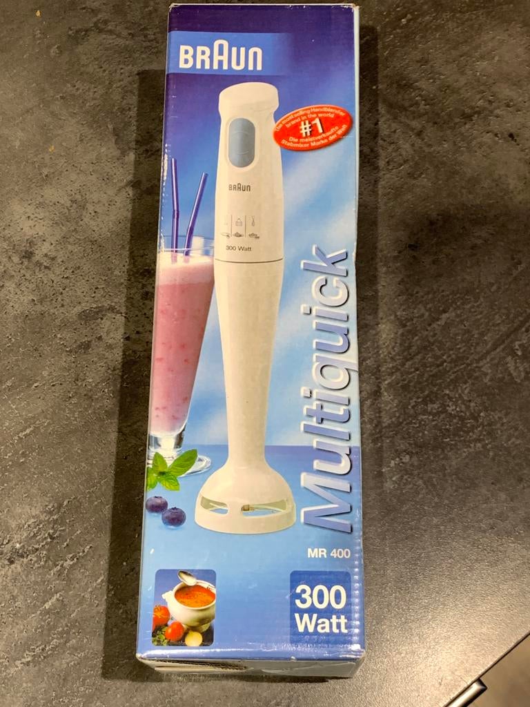 Braun Mixer MR400, Ophalen of Verzenden, Nieuw