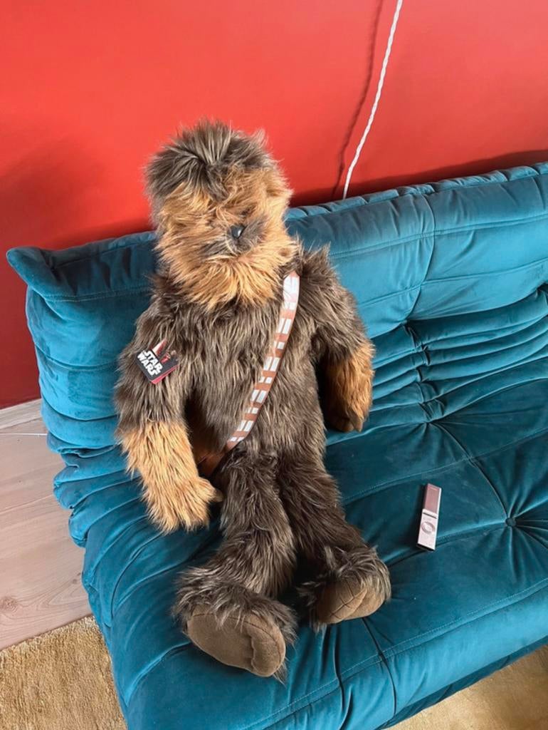 Peluche grande taille chewbacca star wars, Kinderen en Baby's, Ophalen, Nieuw