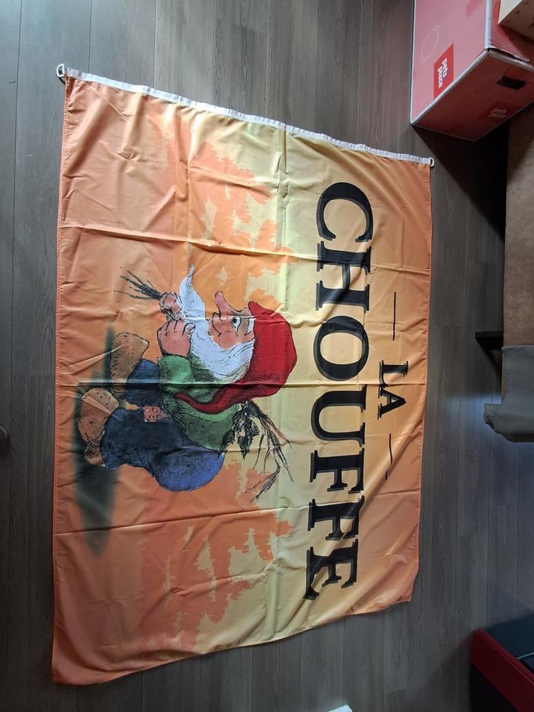 Vlag La Chouffe, Verzamelen, Ophalen of Verzenden