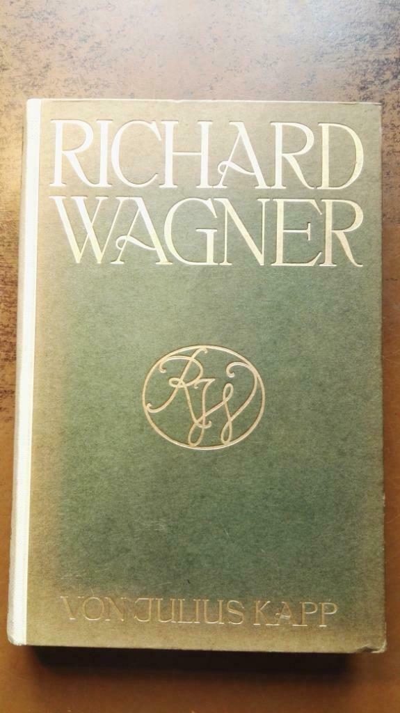 Julius Kapp - Richard Wagner - 1910, Enlèvement ou Envoi, Utilisé, Artiste