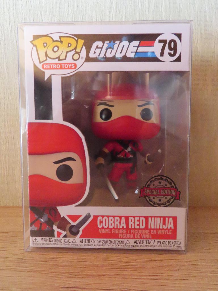 Funko Pop - GI Joe - Cobra Red Ninja, Verzamelen, Ophalen of Verzenden, Nieuw