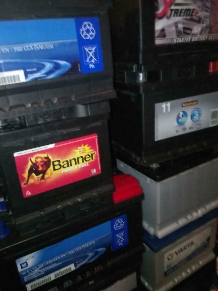 Batterijen12v.35Ah,50Ah,60Ah,70Ah,75Ah,80Ah,90Ah,95,100Ah, Auto-onderdelen, Accu's en Toebehoren, Universele onderdelen, Gebruikt