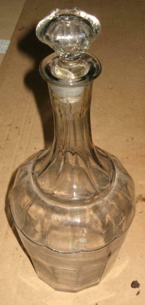 oude kristallen karaf, Antiek en Kunst, Ophalen of Verzenden