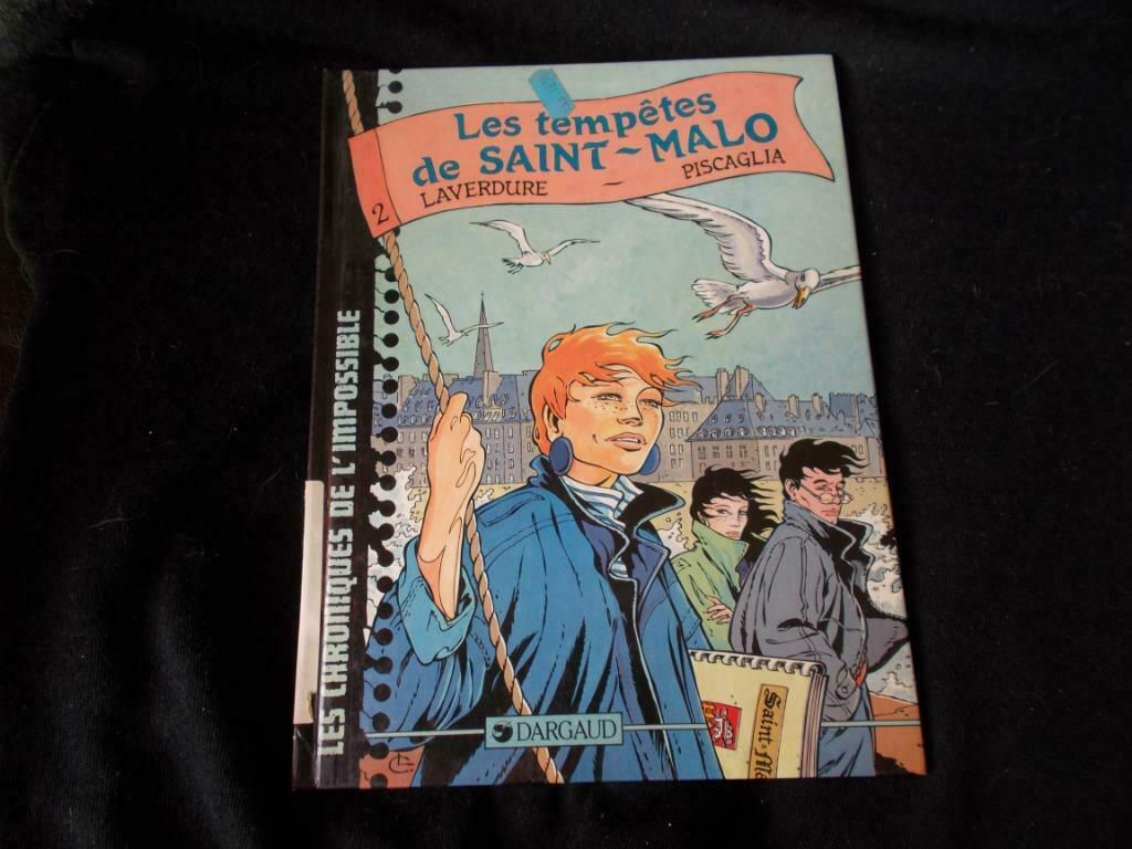 Les Chroniques de l'Impossible  "Les Tempêtes de Saint-Malo", Une BD, Enlèvement, Comme neuf