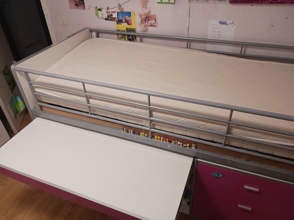 Lit enfant avec bureau, Maison & Meubles, Chambre à coucher | Lits superposés & Lits mezzanines, Enlèvement