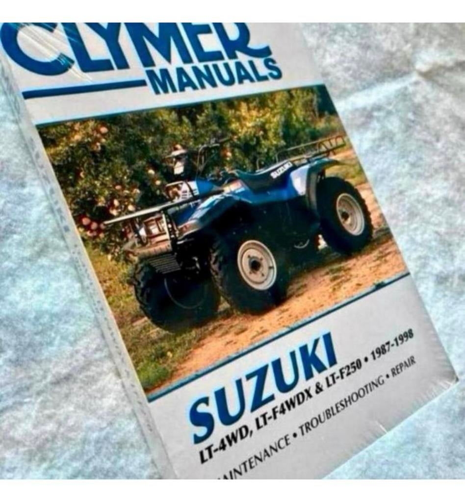 Manuel de réparation CLYMER pour Suzuki Quad 1987-1998 neuf, Enlèvement ou Envoi, Suzuki