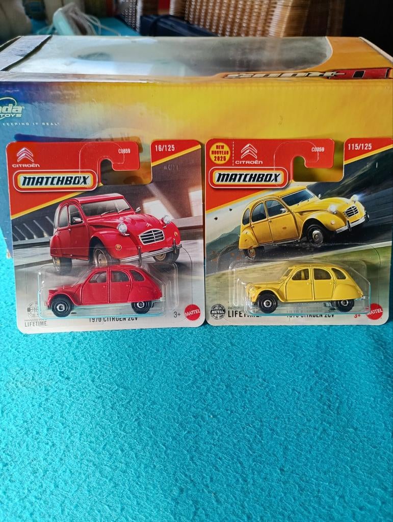 2 x Citroën 2 cv, Ophalen of Verzenden