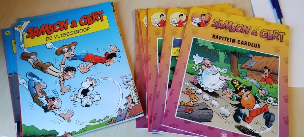 Pakket strips Samson en Gert, Boeken, Ophalen of Verzenden, Nieuw