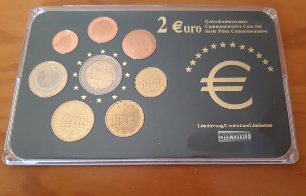 Euro Gedenkmunten set Duitsland verschillende jaren FDC, Verzenden, Duitsland, Overige waardes, Setje