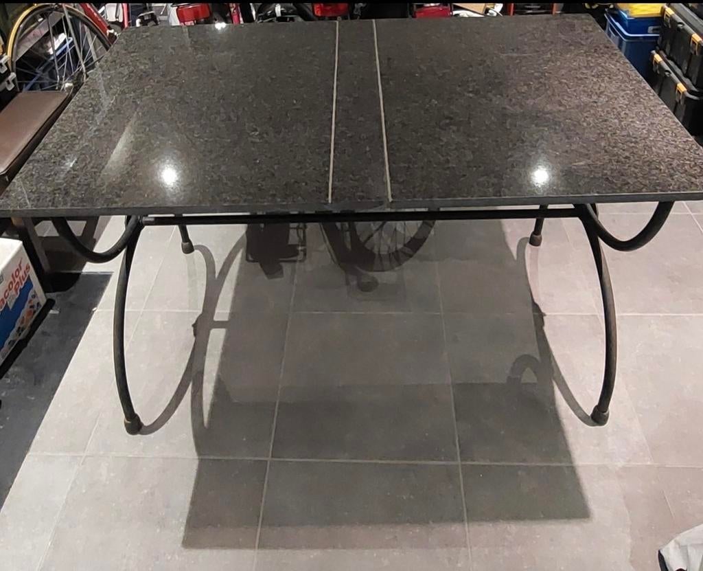 Marmer Tafel nieuwe  150/80, Tuin en Terras, Ophalen of Verzenden