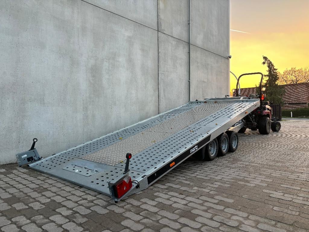 MARTZ kantelbare autotransporter 480x210cm 3500kg tridem-as, Autos : Divers, Remorques, Neuf, Enlèvement, MARTZ, MARTZ