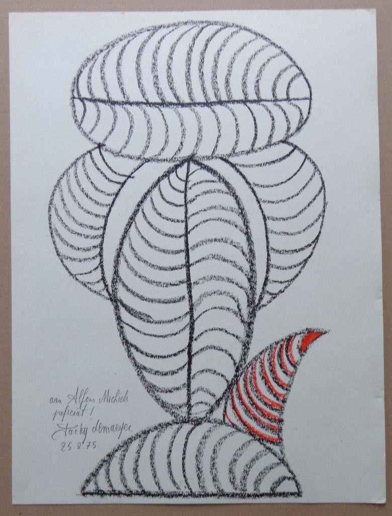 JACKY DE MAEYER / ONTWERP SCULPTUUR / ORIGINEEL WERK 40x30cm, Ophalen of Verzenden