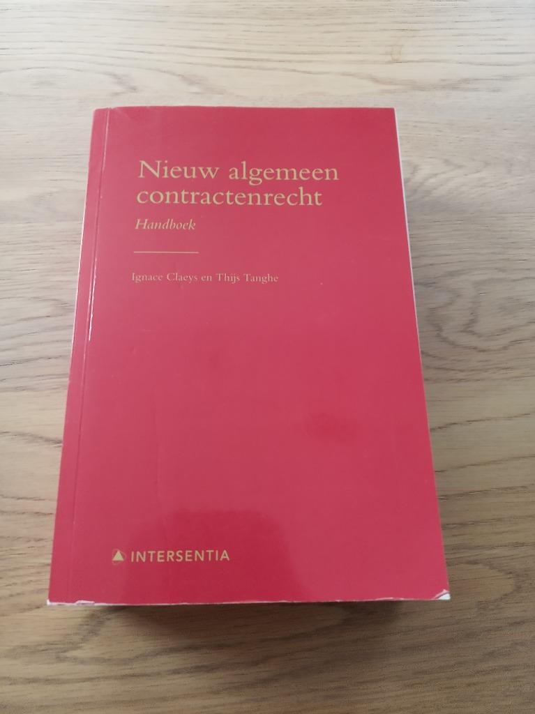 Nieuw algemeen contractrecht, Boeken, Ophalen of Verzenden, Hoger Onderwijs, Intersentia