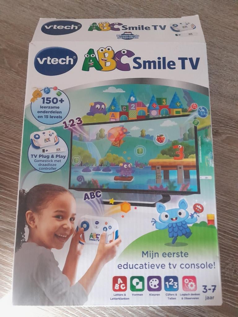 Abc smile tv, Kinderen en Baby's, Ophalen, Zo goed als nieuw, Taal en Lezen, Met licht